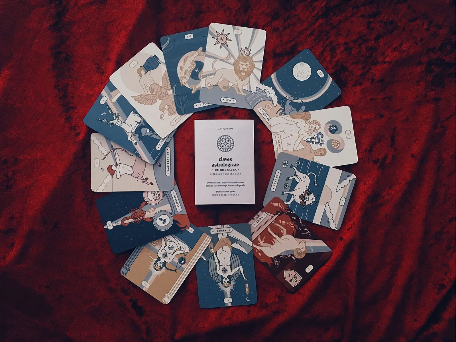 Claves Astrologicae: Astrology Oracle Deck - Image 3