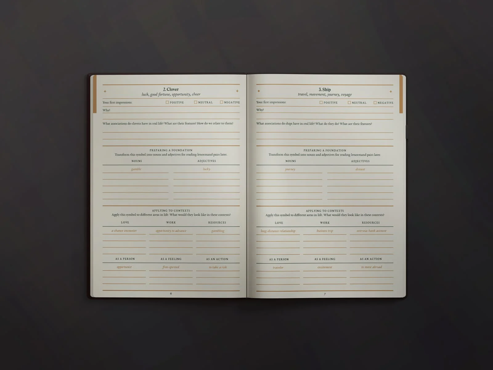 Lenormand Journal and Workbook - Image 3