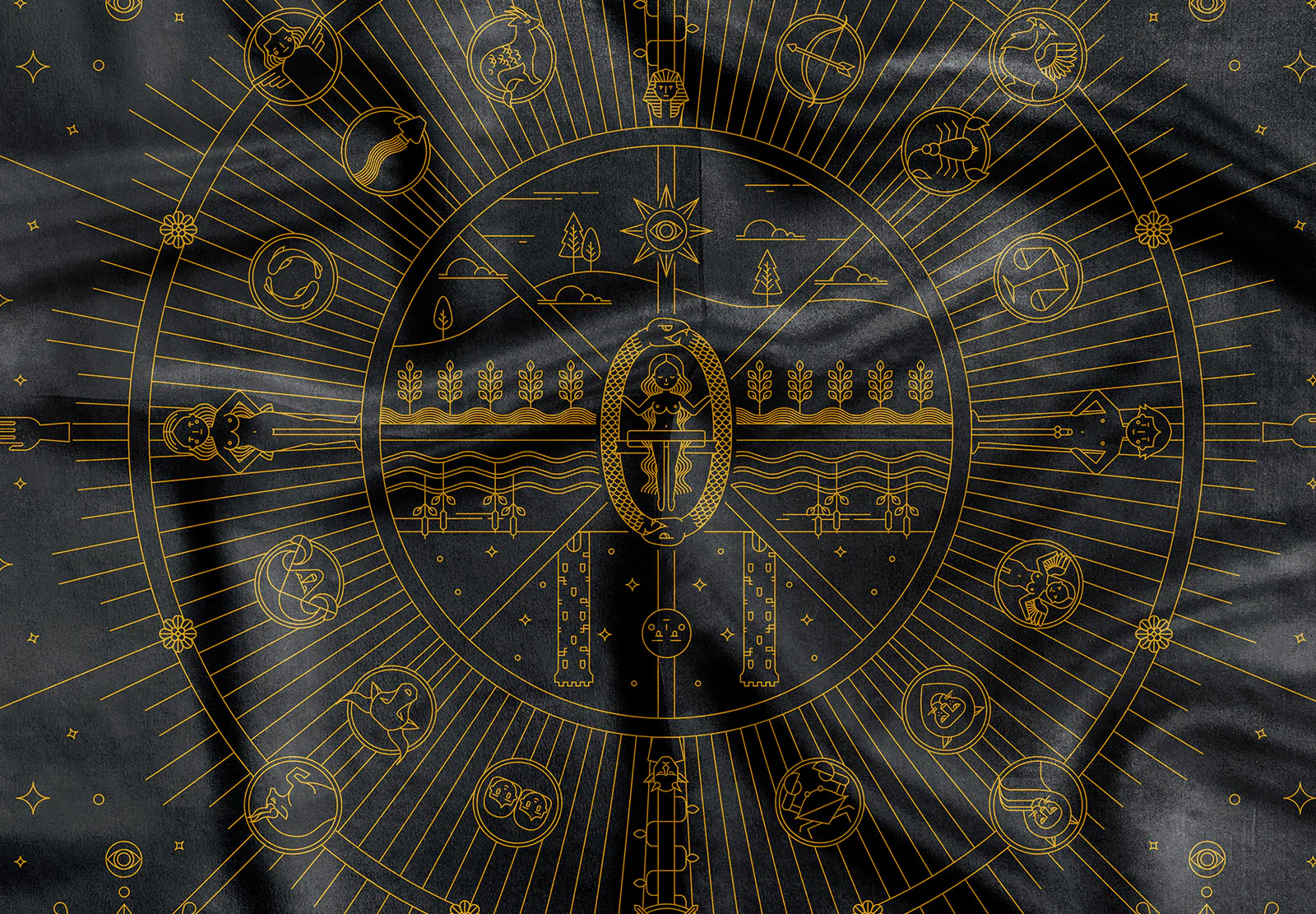 Map of the Universe Altar Cloth - Image 4