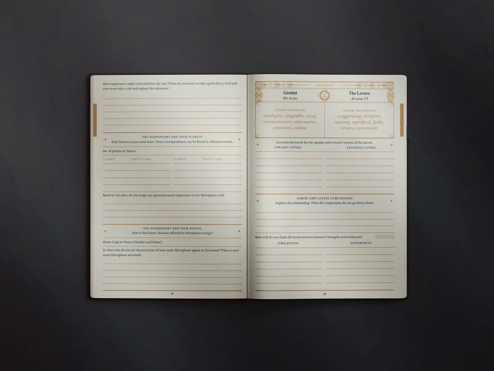 Tarot & Astrology Workbook - Image 5